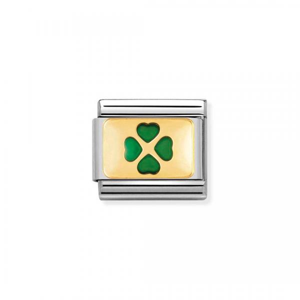 Nomination  Composable Classic   Glücksklee GRÜN 030206/27