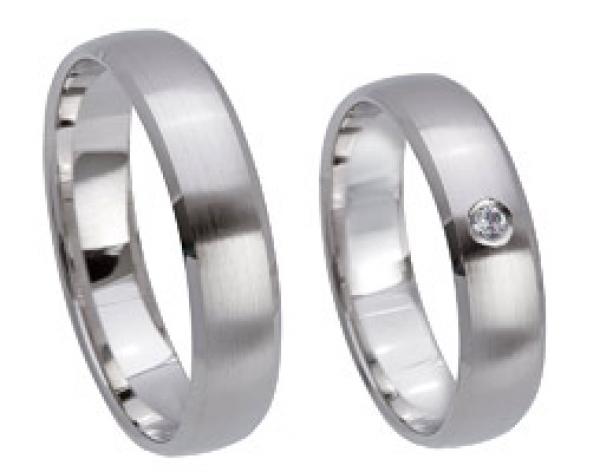 Kühnel Trauringe Weissgold 517345