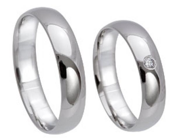 Kühnel Trauringe Weissgold 517346