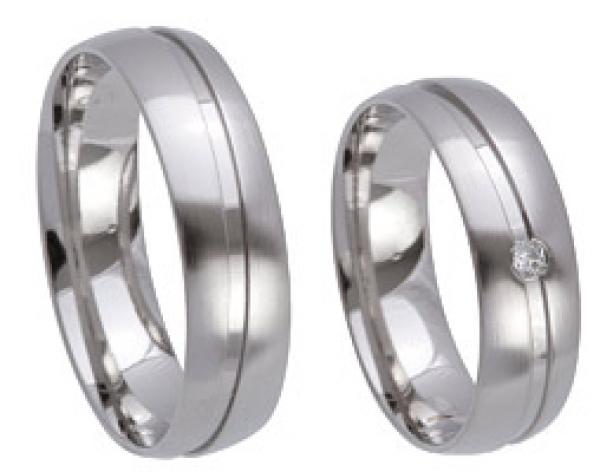 Kühnel Trauringe Weissgold 517347