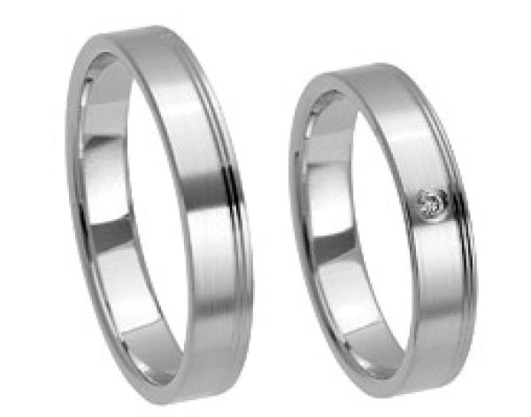 Kühnel Trauringe Weissgold 517364