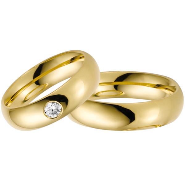 Rauschmayer Trauringe Gelbgold 11-84625+ 10-84625