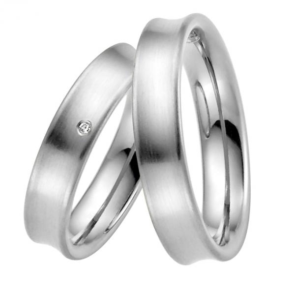 Rauschmayer Trauringe Platin 11-85520 + 10-85520