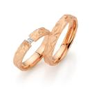 Fischer Trauringe Rotgold 5 7834/045  + 38 7834/045