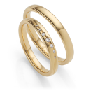 Rauschmayer Trauringe Gelbgold 11-03056 + 10-03056