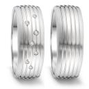 TeNo Partnerringe Edelstahl 069.2600.D53 + 069.26S01.D53