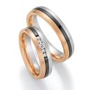 Nowotny-Collection Ruesch Trauringe Exclusive 14/10050-055 + 14/10060-055