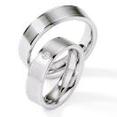 Nowotny-Collection Ruesch Partnerringe Edelstahl 88/ST122B + 88/ST122