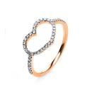Diamant Ring 750er Rotgold Herz 1E860R853-3 