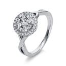Diamant Ring 585er Weißgold 1M533W455-1 