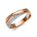 Diamant Ring 750er Rotgold / Weißgold 1S316RW855-1 