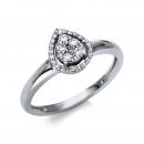 Diamant Ring 585er Weißgold 1T797W452-1 