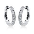 Diamant Creolen 750er Weißgold 2B446W8-1 