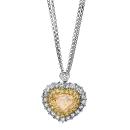 Diamant Collier 750er Weißgold / Gelbgold 4F058WG8-1 